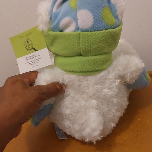 Hugfun Hug Fun Winter Teddy Bear Color Block Scarf Hat Plush Stuffed Animal - Picture 5 of 6